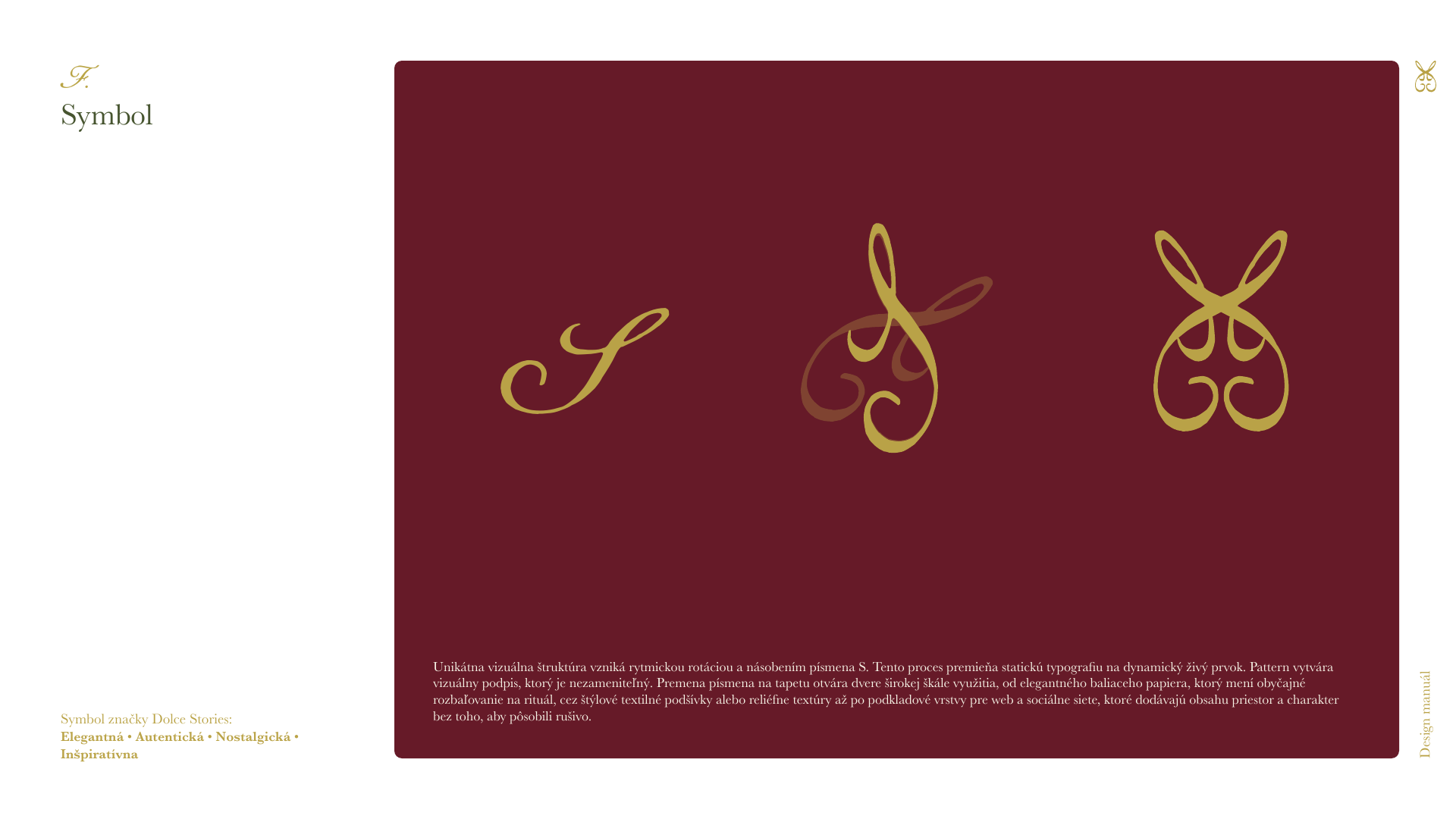 Dolce Stories — symbol značky